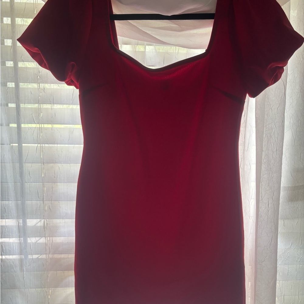 Forever 21 Bold Red Mini Dress